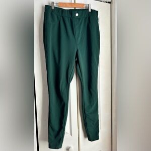 Dark Green stretch slacks